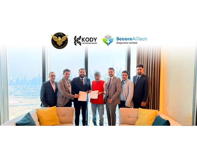 Image from: Kody Technolab Secures Exclusive Worldwide Manufacturing Mandate for its Medigo Range of AI-Powered Healthcare Screening Robots