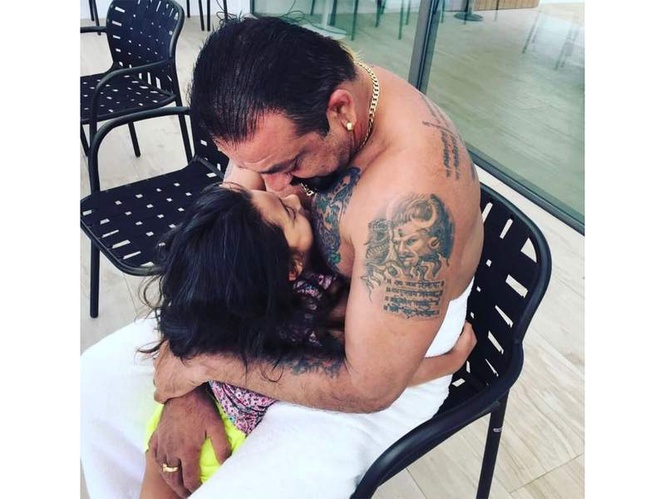 Image from: "Proud" dad Sanjay Dutt receives adorable message from daughter Iqra, says "I will always stand by you"