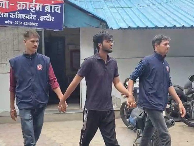 Image from: MP: Law student held for selling AI-generated fake NEET paper in Indore