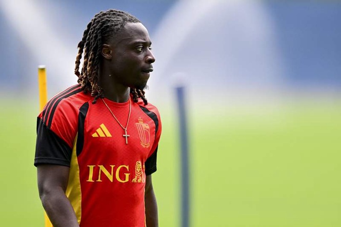 Image from: L'Equipe apologizes for criticism of Belgium star Doku's birth plans