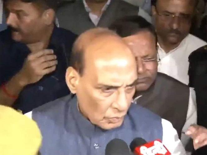 Image from: "Accountability will be fixed": Rajnath Singh on Lucknow fire tragedy