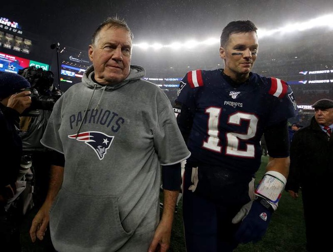 Image from: ‘Who made the calls?’ – Tom Brady reveals if he or Bill Belichick devised late-game plays at the Patriots