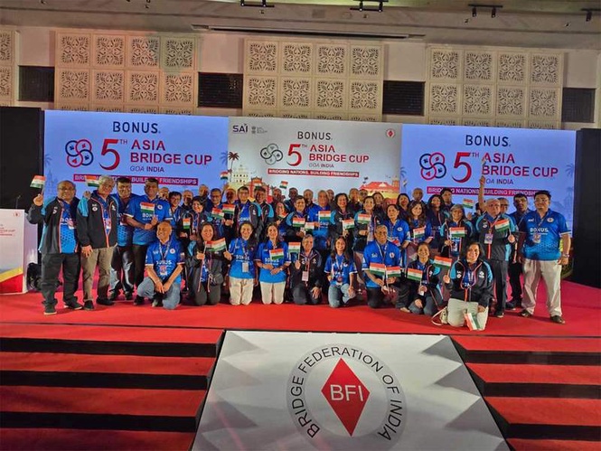 Image from: Fifth Asia Cup Bridge Championships start in Goa