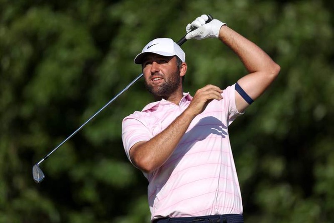 Image from: The US Open venue Scottie Scheffler has been backed to complete the Career Grand Slam at