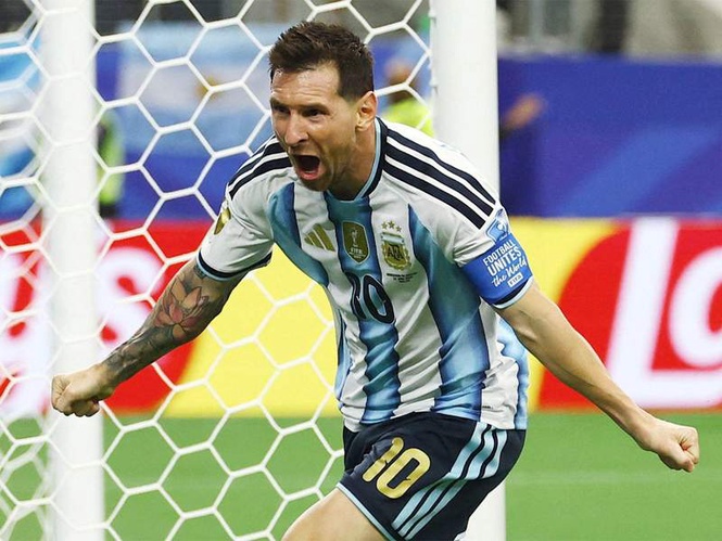 Image from: FIFA World Cup 2026: Klose congratulates Messi on breaking World Cup goals record, calls him "best footballer of all time"