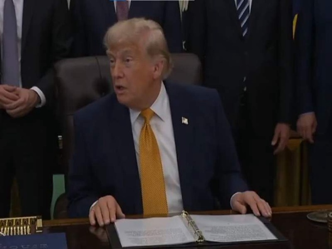 Image from: “I get problems solved real fast, including with Bibi”: Trump on Lebanon standoff