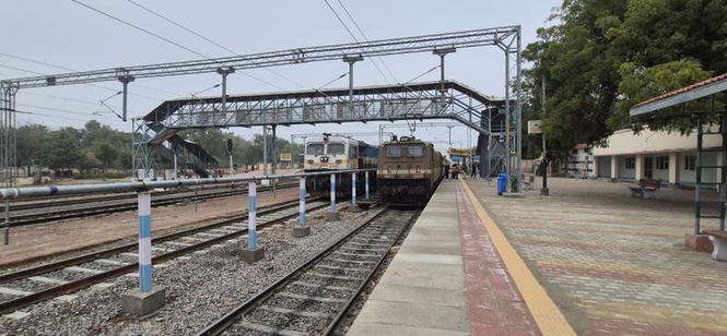 Image from: Ludhiana: Abandoned structures near railway station razed