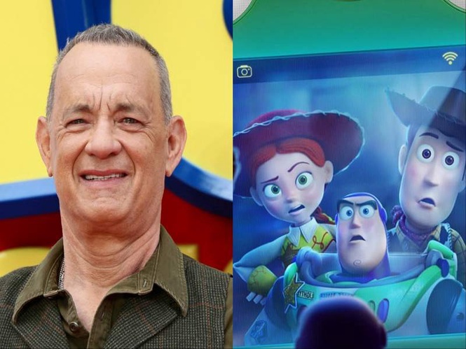 Image from: Tom Hanks says "it's a scary thought" if AI recreats Woody's voice in future Toy Story films