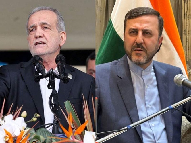 Image from: “Statements outside agreed text do not help”: Pezeshkian on implementation of Iran-US MoU; Gharibabadi provides details on next phase of negotiations