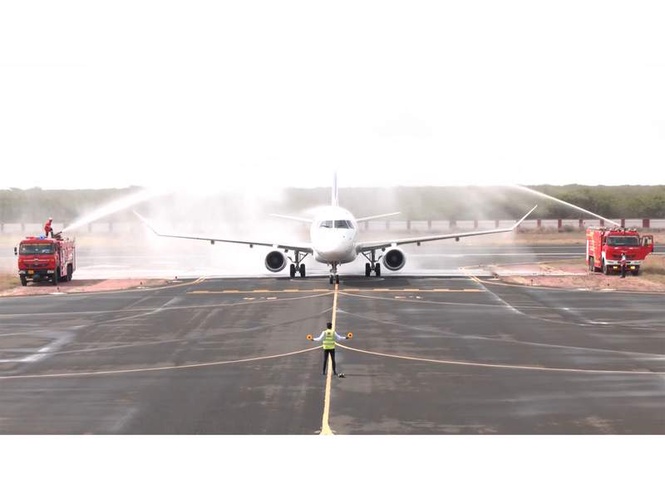Image from: Adani Mundra Airport launches first scheduled flight service, connects Kutch with Mumbai and Goa