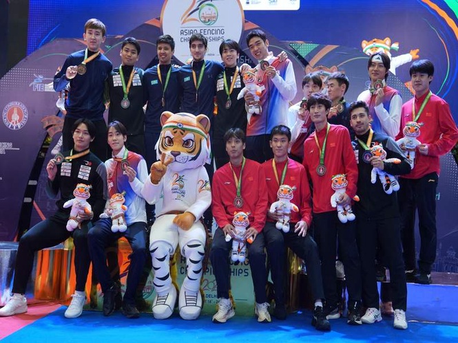 Image from: Asian Fencing Championships 2026, day-4: South Korea’s Oh Sang-uk and Do Gyeong-dong, Japan’s Yuka Ueno win gold