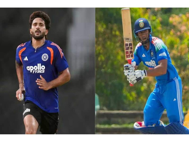 Image from: All-rounder Suryansh replaces Nitish in India T20I squads for Ireland, England series