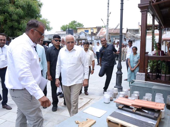 Image from: Gujarat CM reviews Vadnagar heritage restoration project; historic legacy to be preserved through scientific conservation efforts