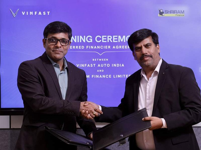 Image from: VinFast India Partners with Shriram Finance to Strengthen EV Financing Accessibility