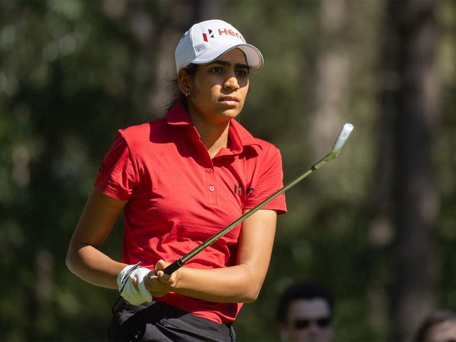 Image from: Dutch Ladies Open: Indian trio finish in top-5 as Diksha, Avani fall one shot short