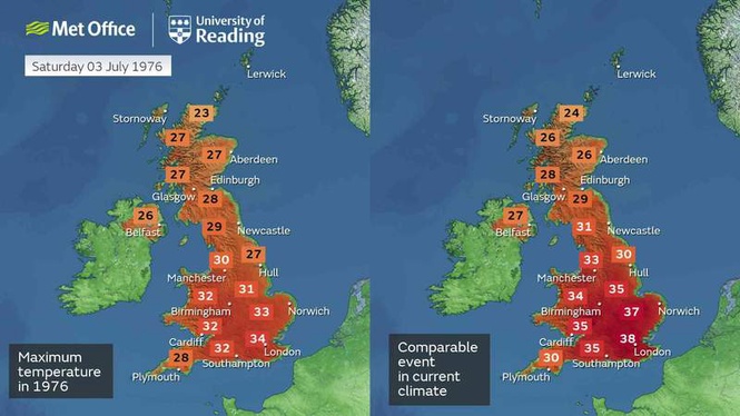 Image from: We recreated the legendary heatwave summer of 1976 in today’s climate – here’s what we found
