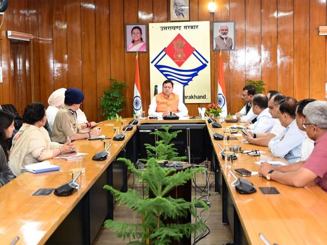 Image from: CM Pushkar Singh Dhami orders fire safety audit of public buildings in Uttarakhand