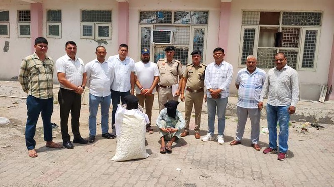 Image from: Kaithal police arrest 3 drug peddlers in three separate cases; opium, ganja and heroin seized