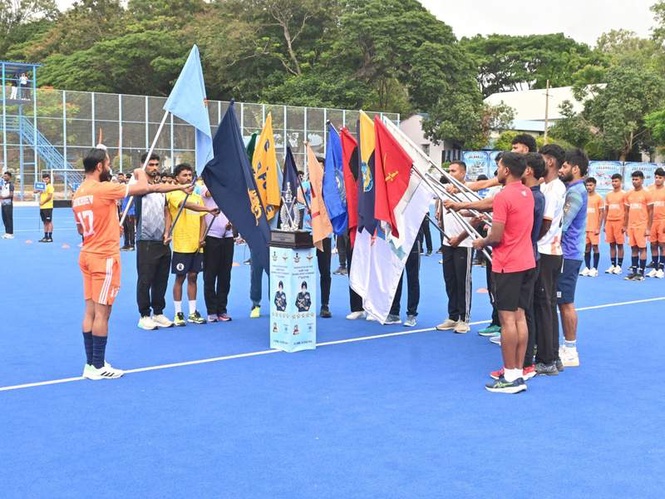 Image from: 7th Air Marshal Arjan Singh Memorial Hockey Tournament begins in Bengaluru