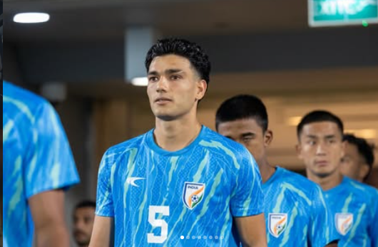 Image from: NorthEast United FC signs Hisar footballer Pramveer Singh for Rs 3.5 crore