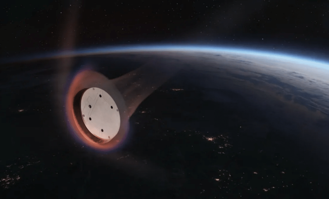 Image from: SpaceX Just Launched Starfall, A New Capsule Designed To Bring Cargo Back From Space