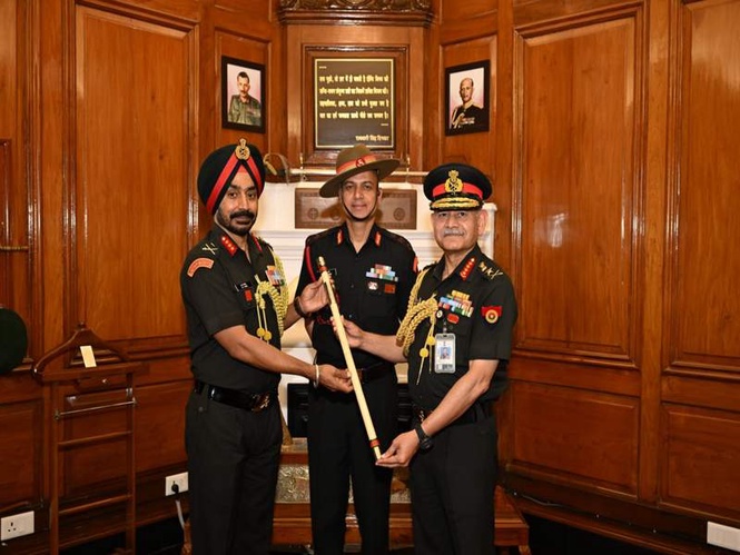 Image from: COAS General Upendra Dwivedi reaffirms bond with J-K Rifles and Ladakh Scouts as Honorary Colonel