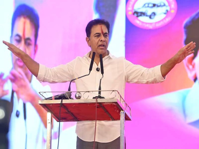 Image from: KTR alleges ₹30,000 crore "Metro scam," accuses Telangana CM and Union Minister Kishan Reddy of political collusion