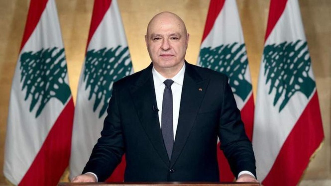 Image from: Middle East live: Lebanon’s Aoun condemns Israeli occupation, foreign interference