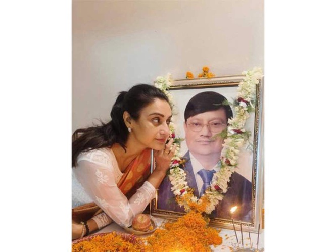 Image from: 'Miley Jab Hum Tum' actress Rati Pandey mourns demise of her dad