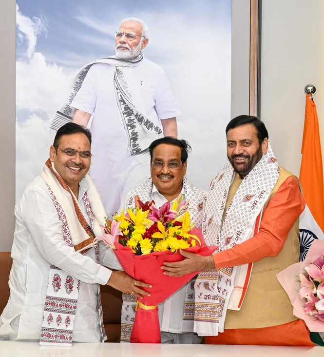 Image from: Rajasthan to receive its share of Yamuna water under 1994 agreement, MoU to be signed on June 29: CM Saini