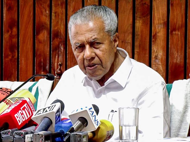 Image from: Pinarayi Vijayan accuses UDF Government of pushing neoliberal privatisation agenda, says "budget marks retreat for Keralam"
