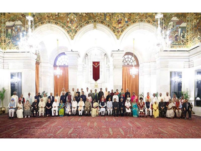 Image from: "Padma Awards celebrate exceptional service and dedication": PM Modi