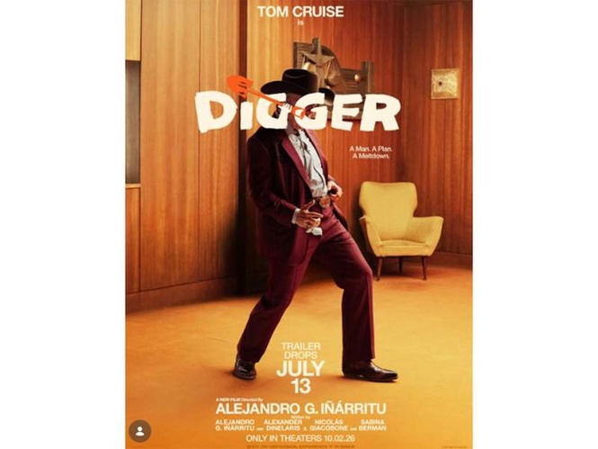Image from: "Looking forward to seeing you at the movies": Tom Cruise in full different avatar in new footage from 'Digger'