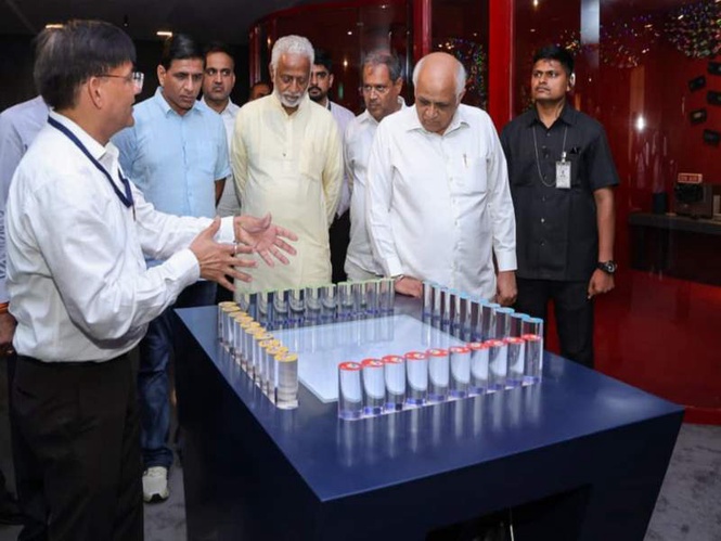 Image from: Gujarat CM reviews progress of work of 'Music Museum' being built in Vadnagar