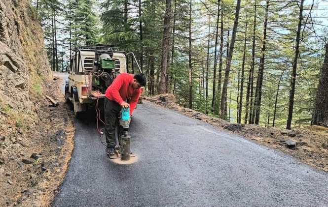 Image from: Rs 44.5-crore road upgrade in Karsog boosts connectivity
