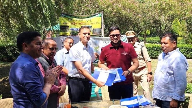 Image from: Forest Dept partners with pvt firms to restore green cover