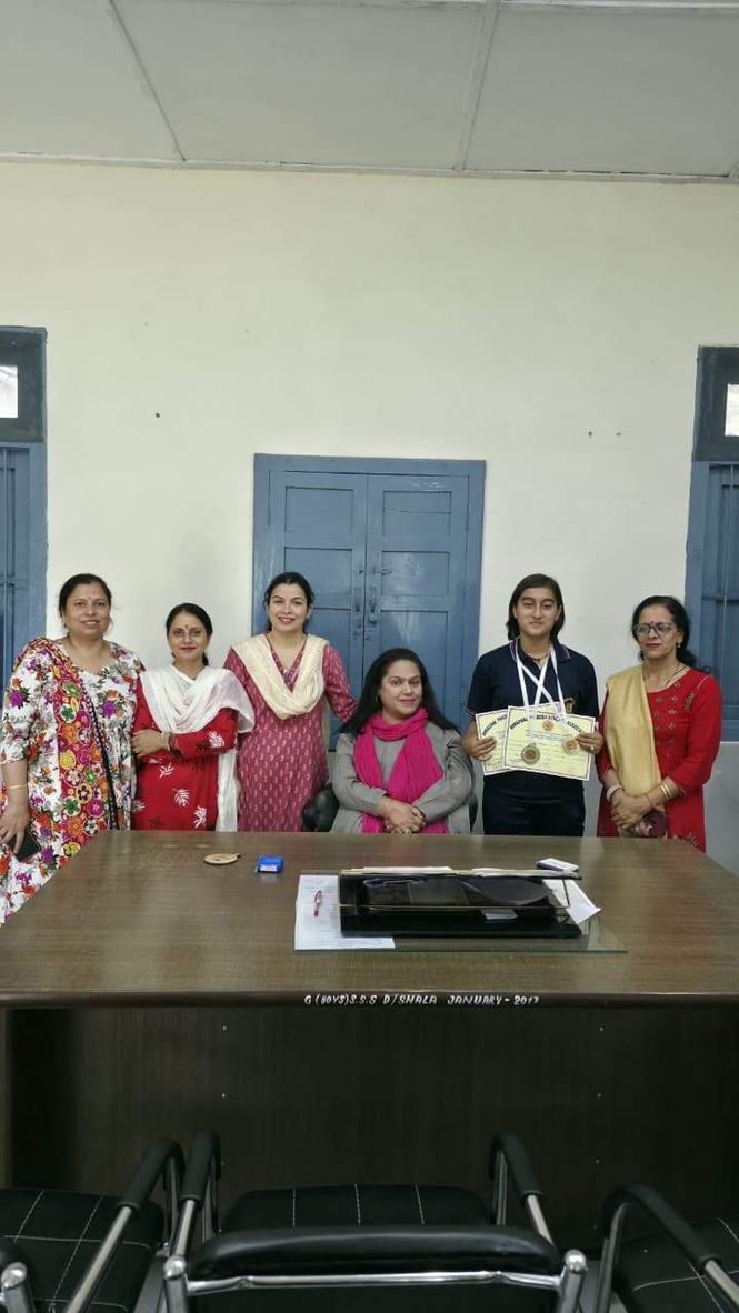 Image from: Dharamsala girl selected for national athletics championship