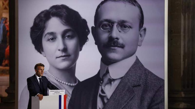 Image from: French Resistance hero and historian Marc Bloch enters France's Pantheon