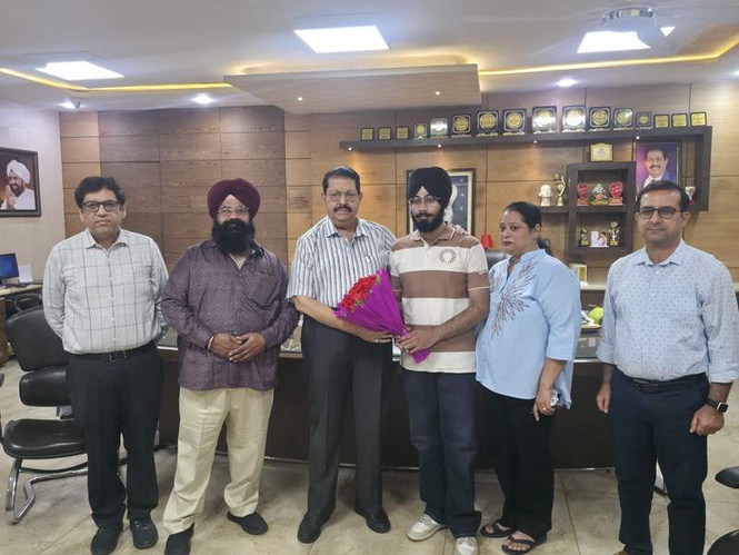 Image from: Ludhiana lad Japneet shines with 99.8% in CBSE Class XII
