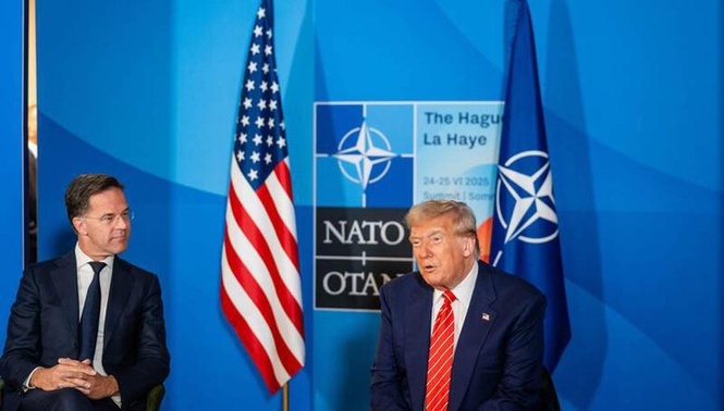 Image from: NATO chief Rutte highlights European support for US during Iran war