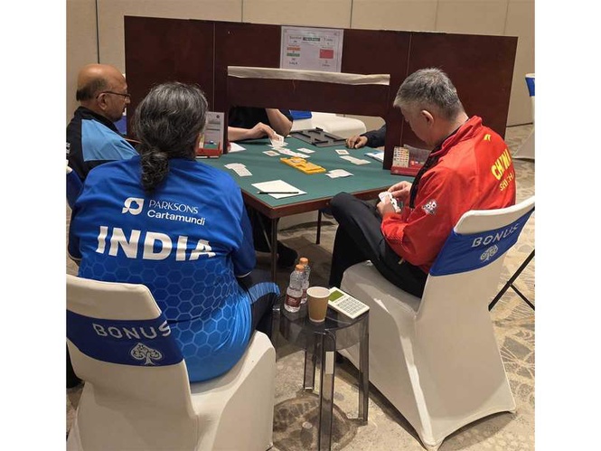 Image from: India seniors dominate as Asia Cup Bridge Championships hit midway stage