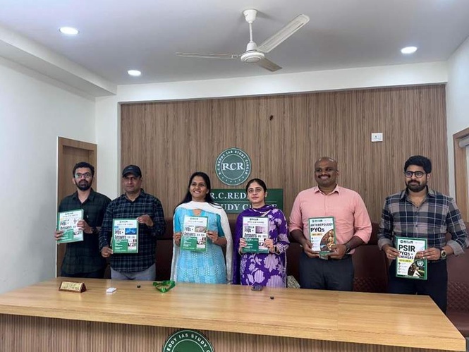 Image from: RC Reddy IAS Study Circle Launches Comprehensive UPSC Civil Services Mains PYQ & Answers Book Series