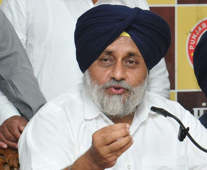 Image from: Punjab CM video row: Sukhbir thanks Haryana CM Saini for FIR