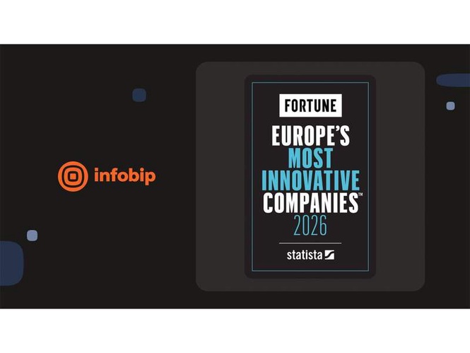 Image from: Infobip ranked in top 25 of Fortune’s Europe’s Most Innovative Companies 2026