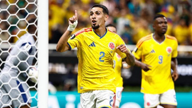 Image from: World Cup 2026: Colombia battle past DR Congo to reach round of 32