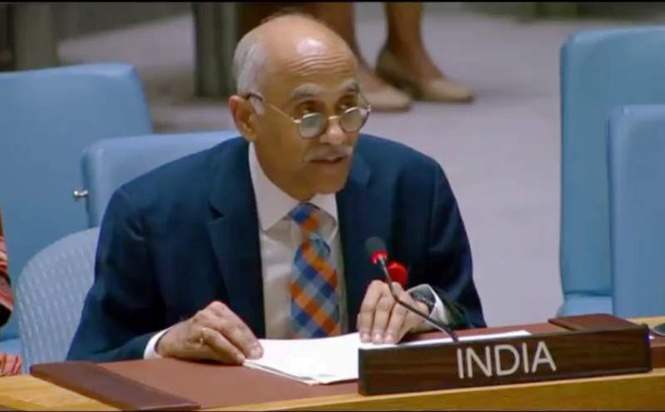 Image from: India slams Pakistan for ‘unwarranted’ remarks on J&K at UN Security Council meeting