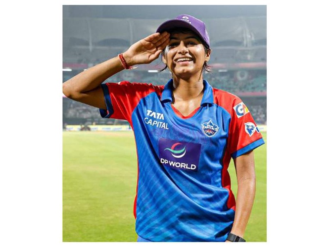 Image from: Women’s Premier League has taught me how to handle pressure and approach situations differently: Nandani Sharma