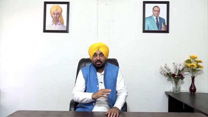 Image from: Opposition making baseless allegations against me of hurting religious sentiments: Bhagwant Mann