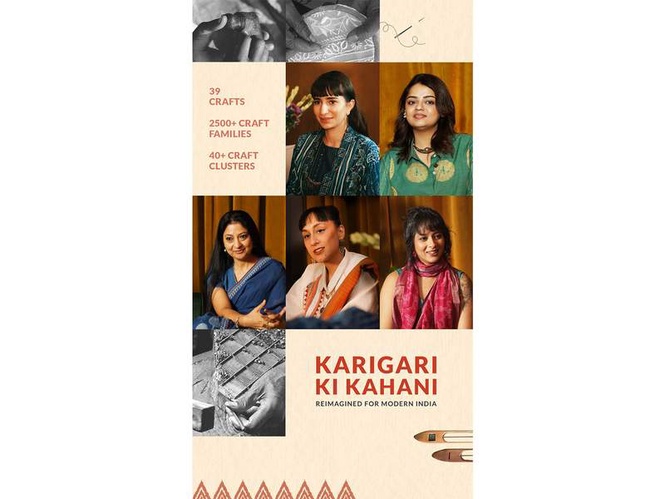 Image from: Jaypore Presents ’Karigari Ki Kahani’ Campaign, a Storytelling Initiative Bringing Together India’s Women of Substance to Reframe the Future of Craft
