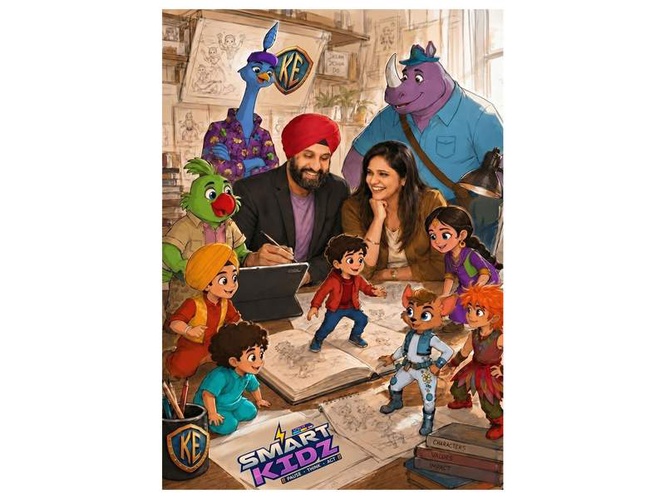Image from: Kayhan Entertainment Launches ’Smart KidZ’ on ZEE5 Kidz, Expanding Its Vision for Emotionally Intelligent Indian Storytelling
